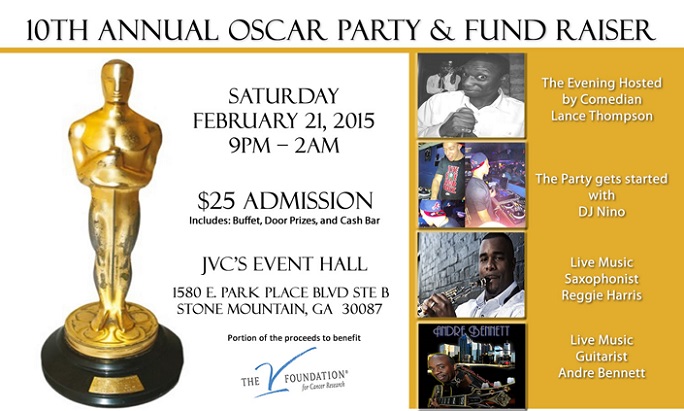 Atlanta Oscar Party Saturday Feb. 21, 2015